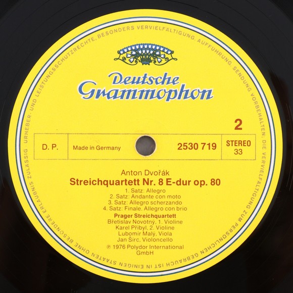 Antonín Dvořák, Prager Streichquartett String Quartets No. 8 & No. 10 LP Record - Picture 8 of 11